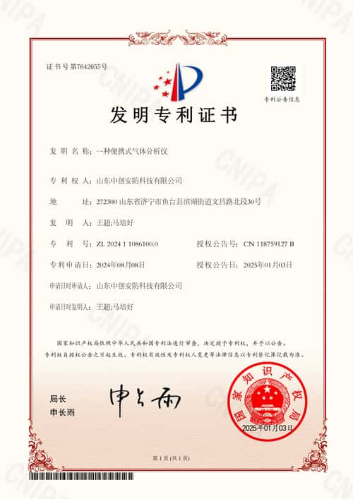 一种便携式气体分析仪